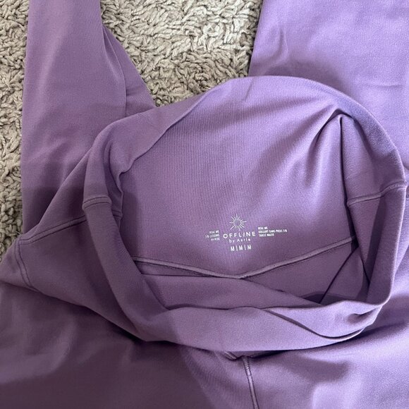 Offline by Aerie Crossover 7/8 Length High-Rise Leggings - Picture 3 of 3